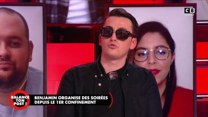 Benjamin, organisateur de soirées, adopte la désobéissance civile