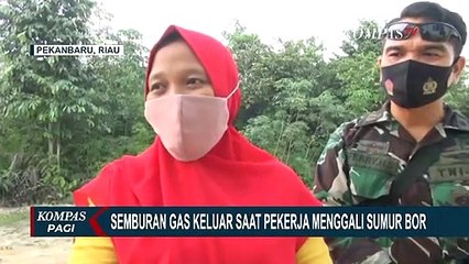 Semburan Gas Muncul di Ponpes Al-Ikhsan Pekanbaru saat Petugas Gali Sumber Kedalaman 119 meter