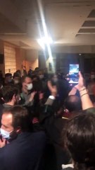 Tutukluluk kararını protesto eden avukatlara polis müdahalesi