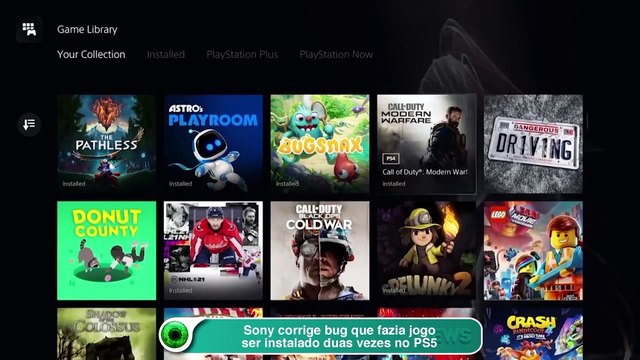 Sony corrige bug que fazia jogo ser instalado duas vezes no PlayStation 5 -  Olhar Digital