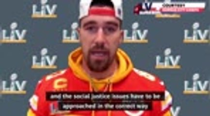 Kelce praises Chiefs 'family' for tackling social justice