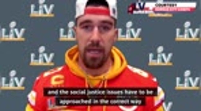 Kelce praises Chiefs 'family' for tackling social justice