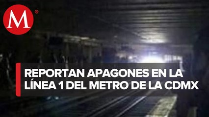 Download Video: Usuarios reportan 'apagón' en líneas 1 y 3 del Metro de CdMx