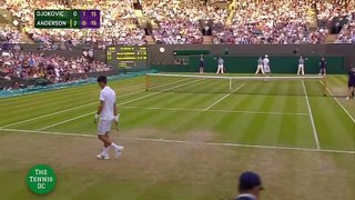 2015 - Novak Djokovic v. Kevin Anderson | 2015 Wimbledon Highlights