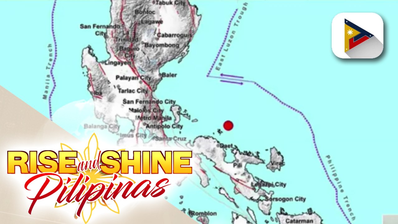 Camarines Norte, niyanig ng 5.4 magnitude na lindol
