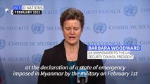 UN Security Council expresses 'deep concern' after Myanmar coup