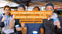 Hold Up Is Andrew Luck Returning To The Colts One Fan Claims He’s Got