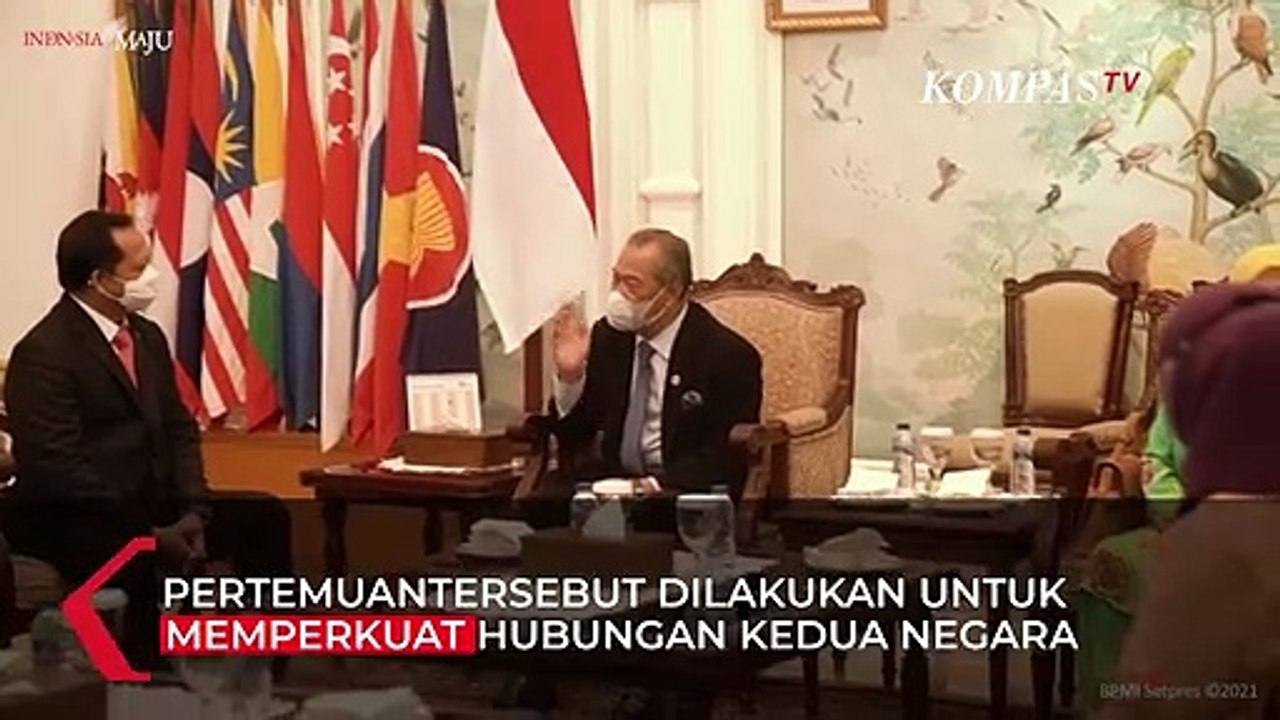 PM Malaysia Muhyiddin Yassin Bertemu Jokowi, Ini Poin-Poin Yang Akan Dibahas