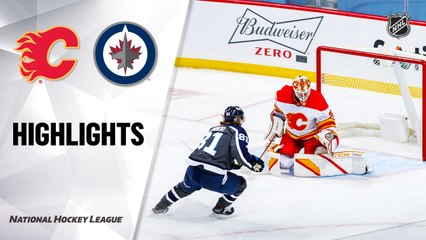 Flames @ Jets 2/4/21 | NHL Highlights