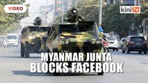 Myanmar military blocks Facebook to stifle dissent