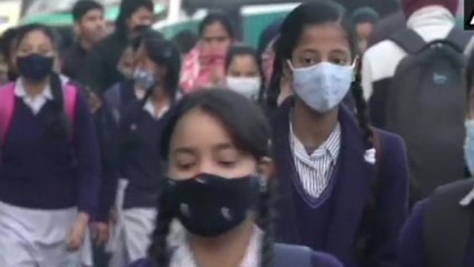 Schools reopen for 10th and 12th in Delhi