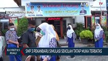 SMP 3 Pekanbaru Simulasi Sekolah Tatap Muka Terbatas