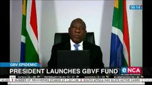 Ramaphosa launches GBV Femicide fund