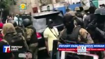 Consuelo continúan manifestaciones violentas en Haití y protesta frente al congreso por 30% AFP