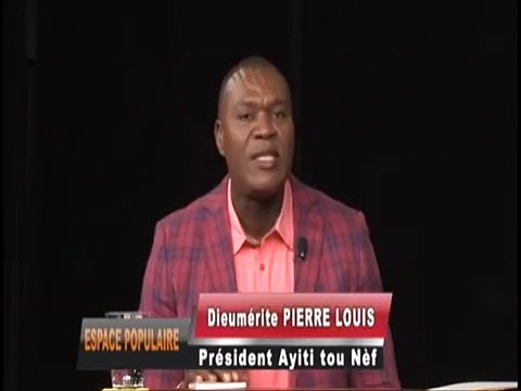 Dieumérite Pierre Louis prezidan Ayiti tou Nèf di li nesesè pou peyi-a gen yon lòt konstitisyon