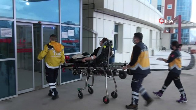 Karbon monoksit gazından zehirlenen anne ve kızı hastaneye kaldırıldı