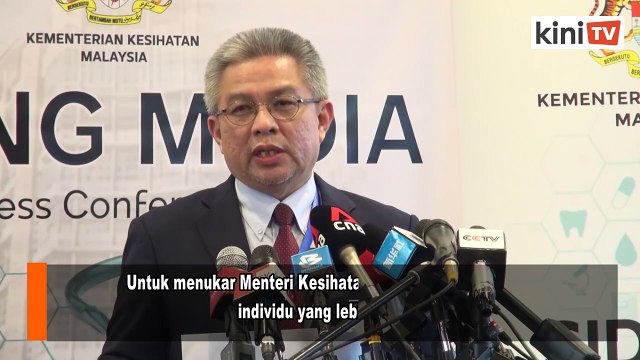 'Adham tak layak' - Senator DAP lobi KJ jadi Menteri Kesihatan