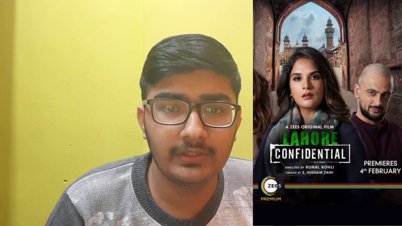 Lahore Confidential Review || Lahore Confidential ZEE5 || Lahore Confidential Movie Review ||