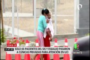 Dr. Céspedes: Por temas administrativos, el Estado no ha podido derivar a pacientes a las clínicas