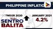 PSA: Inflation nitong Enero, bumilis sa 4.2%; pagtaas ng presyo ng pagkain at transportasyon, pangunahing dahilan ng pagbilis ng inflation