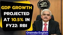Repo Rate unchanged at 4%, GDP growth projected at 10.5% for FY22 | Oneindia News