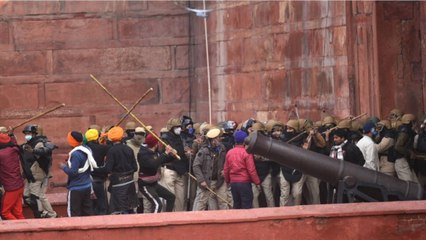 Bullet was shot during Red Fort violence!