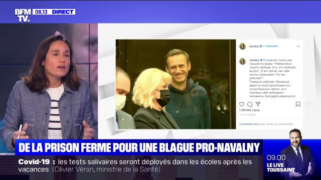 Confrontés à une répression brutale, Alexeï Navalny appelle ses partisans à surmonter la peur