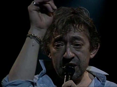 Serge Gainsbourg Je suis venu te dire que je m'en vais Casino de Paris 1985