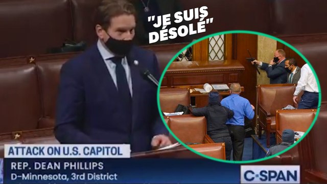 Ému, ce représentant américain raconte que l'assaut du Capitole lui a fait comprendre son privilège d'être blanc