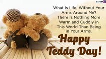 Happy Teddy Day 2021 Wishes, WhatsApp Messages, Images, Quotes and Greetings To Send on February 10