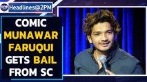 Stand-up comic Munawar Faruqui granted interim bail after over a month in jail | Oneindia News