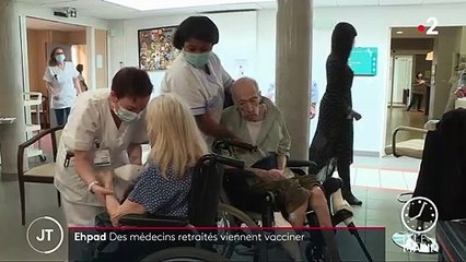Covid-19 : quand des médecins retraités viennent vacciner dans les Ehpad