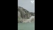Angleterre: des pans de falaises s’effondrent dans la Manche près de Douvres