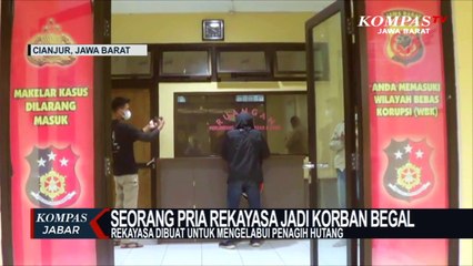 Pura-Pura Jadi Korban Begal, Ternyata..