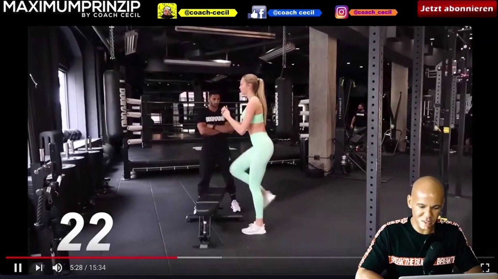 15 Minute LEG Workout - Fitness Series With Romee Strijd - Effektiv ? [by Coach  Cecil] - video Dailymotion