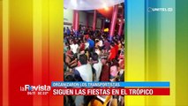 Transportistas del Trópico organizaron un evento masivo en plena vía