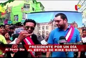 Desde Palacio: presidente por un día con el genial Kike Suero