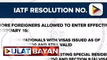 Mga opisyal at kawani ng gobyerno na babiyahe para sa official business, exempted na sa mandatory testing at quarantine; Leisure travelers, pwede na sa Baguio sa ilalim ng GCQ
