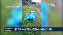 Ibu dan Anak Tewas Disambar Kereta Api di Perlintasan Tanpa Palang Pintu