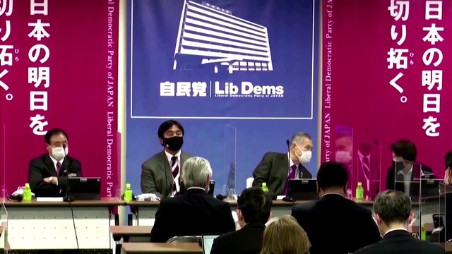 Tokyo Olympics head 'sorry' for sexist remarks