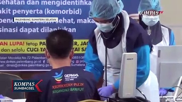 Palembang Dorong Percepatan Vaksinasi Tenaga Kesehatannya