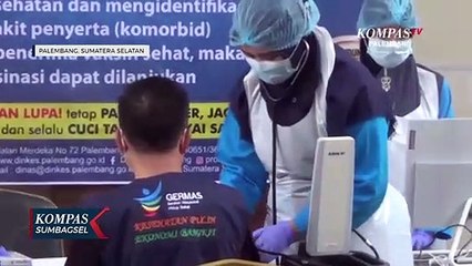 Palembang Dorong Percepatan Vaksinasi Tenaga Kesehatannya