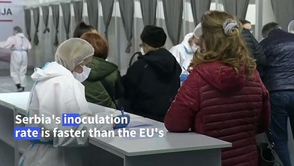 With help from China, Serbia leads Europe in Covid-19 vaccination