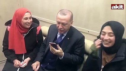 Erdoğan'dan genç kızlara büyük jest!