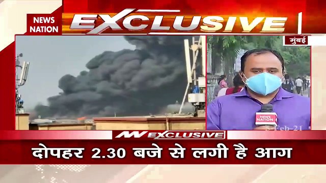 Massive fire breaks out in godown near Mumbai's Mankhurd