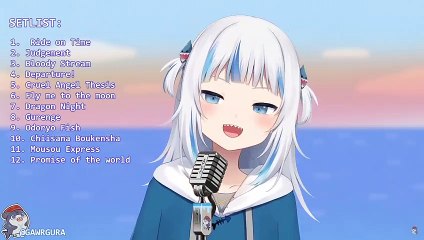 Gawr Gura Sings Baka Mitai