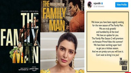 Samantha Fans ఈ బ్యాడ్ న్యూస్ | Family Man Season 2 Gets Delayed