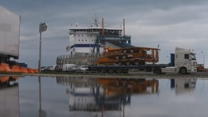 El brexit dispara el tráfico de camiones entre Francia e Irlanda