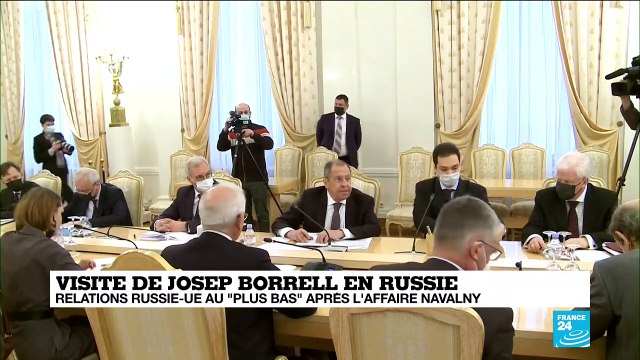 Après l'affaire Navalny, la visite du chef de la diplomatie européenne, Josep Borrell en Russie