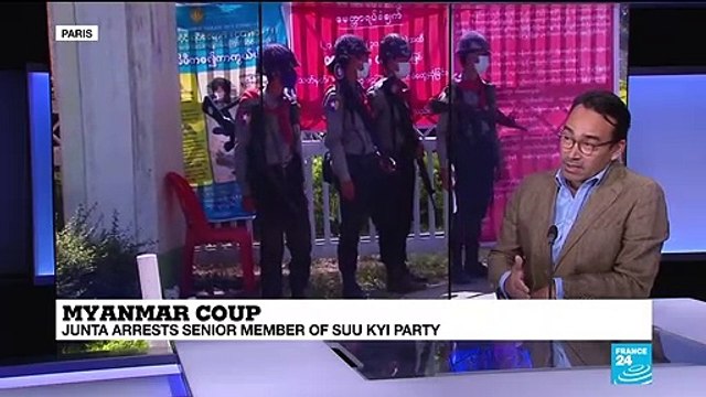 Myanmar junta arrests senior member of Suu Kyi party, amid ‘growing volatile opposition movement’